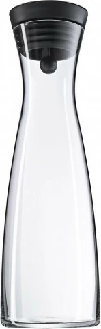 Karafë uji WMF Basic 1.5L, xham, e zezë/transparente