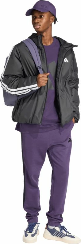 Pantallona sportive për meshkuj adidas, të purpurta [Madhësia: S]