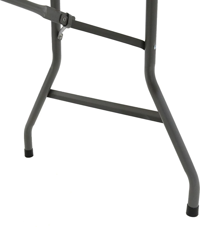 Tavolinë palosëse komerciale për kamping, ngjyrë granit e bardhë, Aprilia, 183x76x74cm