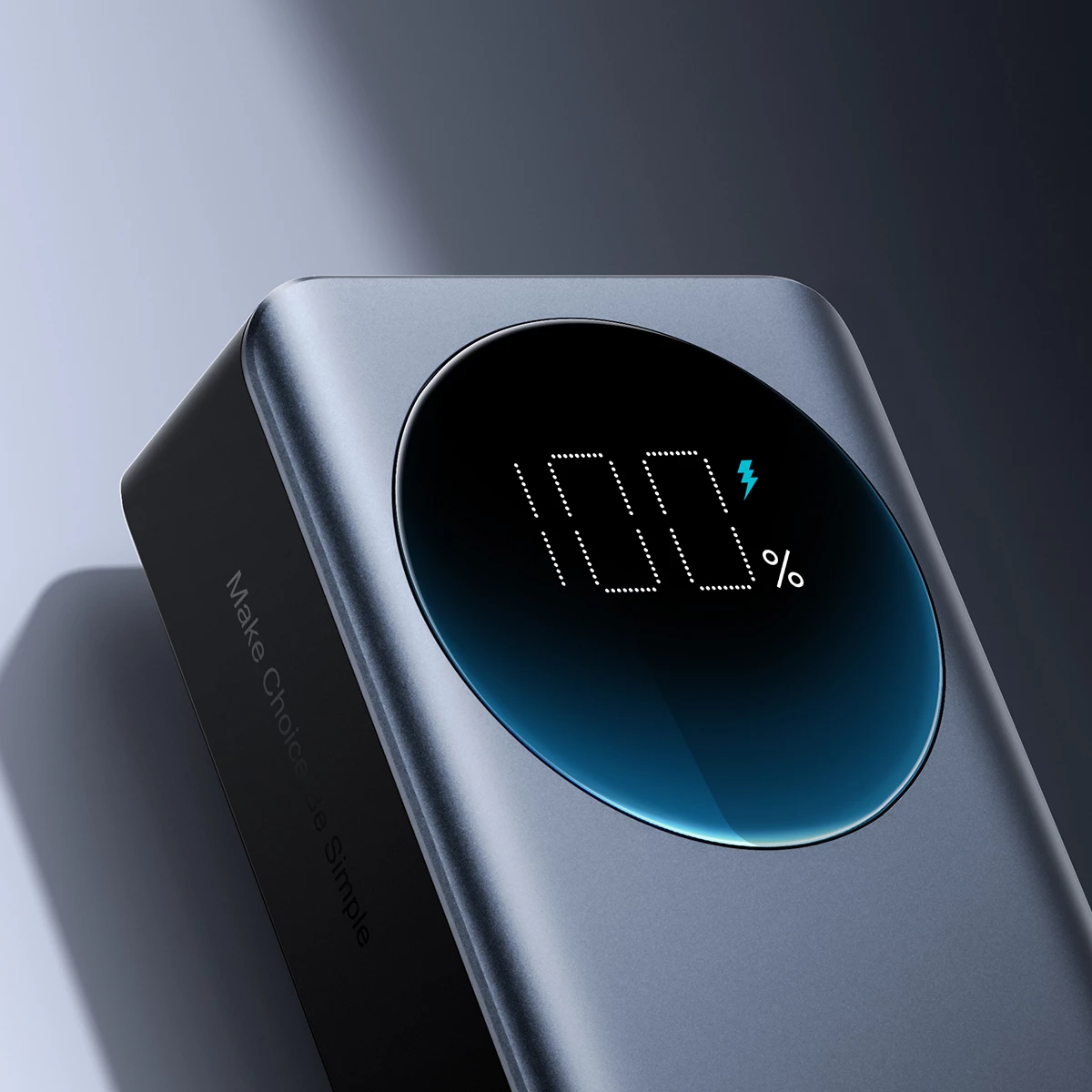 Power bank Joyroom JR-PBF05, 30000mAh, 65W, me ekran dixhital, e zezë