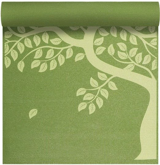 Tapet yoga Inny TREE OF LIFE 4mm, i gjelbër