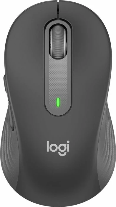 Maus Logitech Signature M650 L, Bluetooth + Logi Bolt, 2000 DPI, Grafit