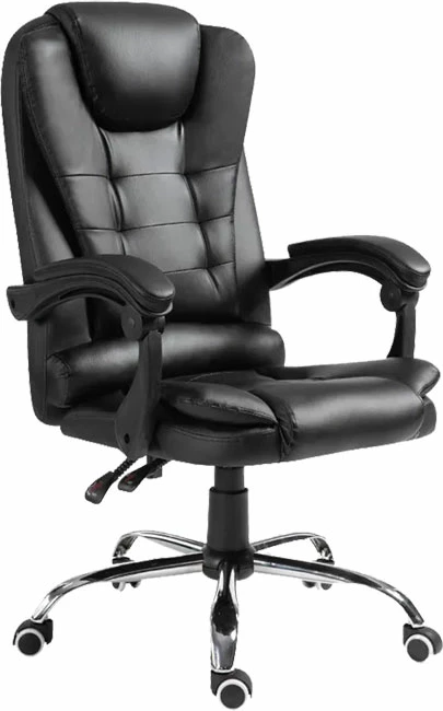 Karrige për zyre menaxheri Benett, ngjyrë e zezë, 62x48x110cm