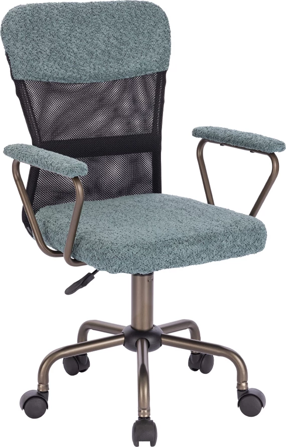 Karrige zyre Bell, ngjyrë mint-gunmetal, 54x52x92