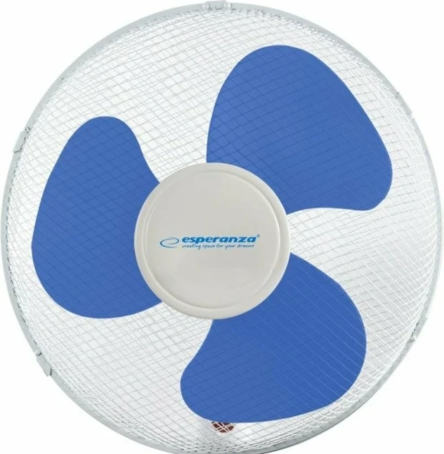 Ventilator dysheme Esperanza Hurricane EHF001WB, 40cm, 50W, bardhë/blu