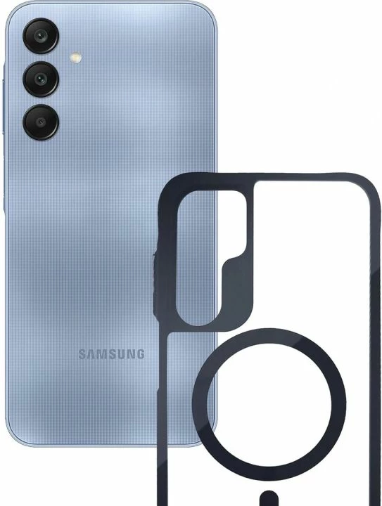 Maskë telefoni 3mk Satin Armor MagCase për Samsung Galaxy A25 5G, transparente