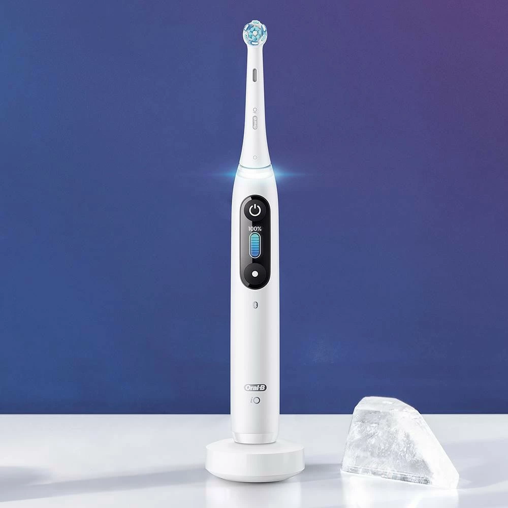 Furçë dhëmbësh rrotulluese Oral-B iO 4210201363064, Adult, Daily care, Deep clean, Gum care, Sensitive, Whitening, White