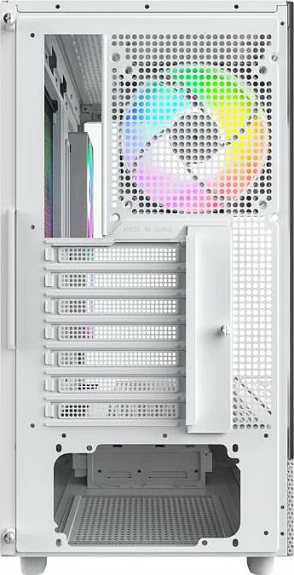 Kasë Montech XR, Tower ATX/micro ATX/Mini-ITX, USB-C, ARGB, e bardhë