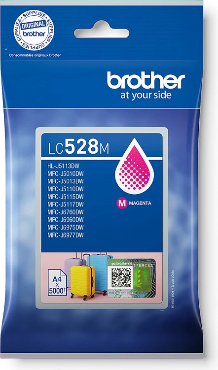 Kartrix bojë Brother LC-528M, Ultra High Yield 5000 faqe, Magenta