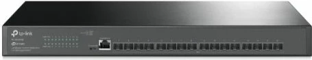 Switch TP-LINK JetStream TL-SX3016F, 16-Port 10G SFP+, L2+ i menaxhueshëm, i zi
