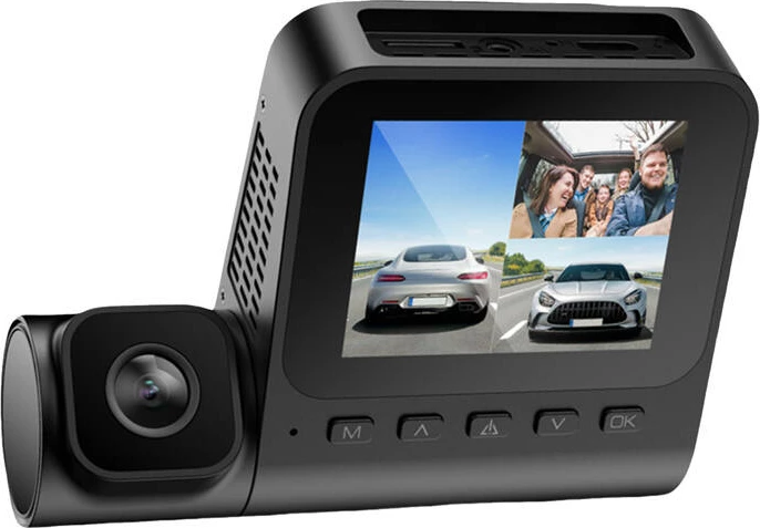 Video regjistrues për veturë Azdome V600-3CH, 3 kamera, Full HD, G-Sensor, i zi