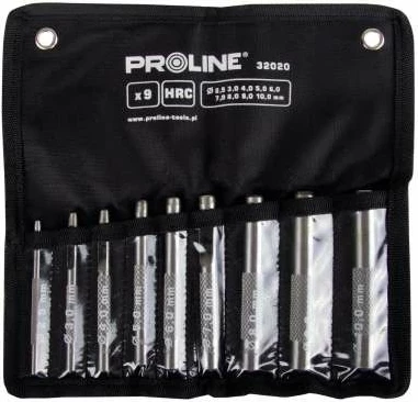Set burgjish PROLINE 32020 9 copë 2.5-10 mm