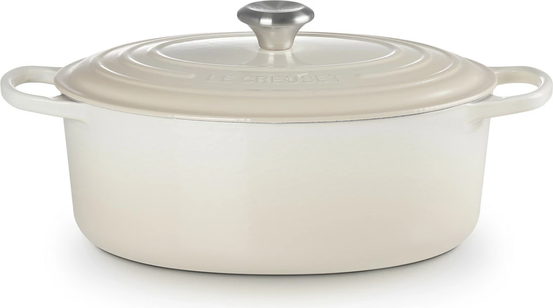 Tenxhere pjekje Le Creuset Bräter 31cm, meringue