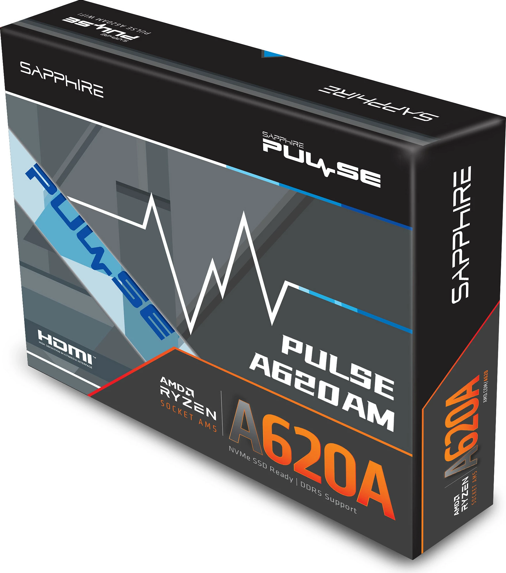 Pllakë amë Sapphire PULSE A620AM, Socket AM5, DDR5, deri 64GB