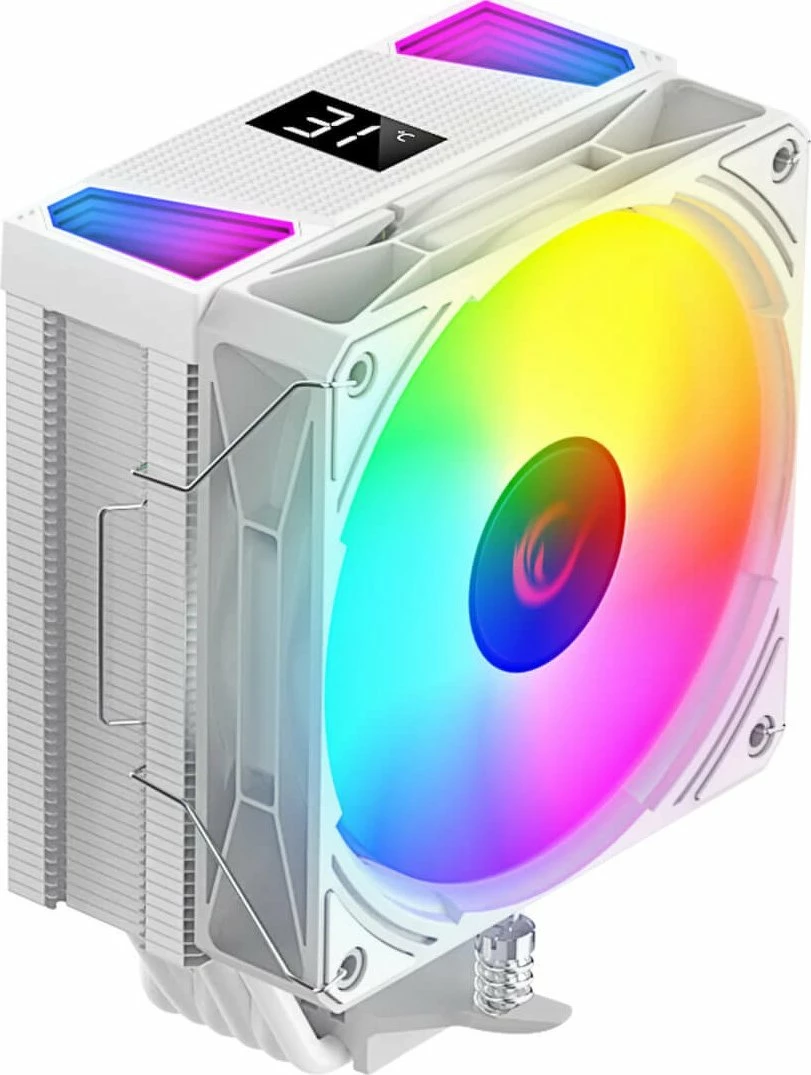 Ftohës CPU Rampage Octagon C70 120mm ARGB 220W TDP, i bardhë, OCTAGONC70-WHITE
