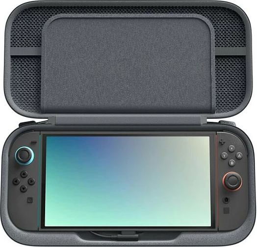 Mbështjellës udhëtimi Belkin ENA001hqCH-V2 për Nintendo Switch 2/Switch/OLED, me bateri të integrume, Charcoal