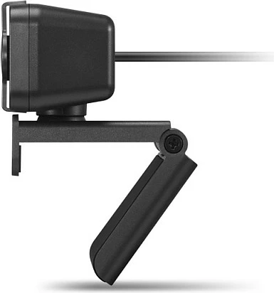 Webkamerë Lenovo Essential, Full HD 1080p, USB 2.0, me shutter privatësie, e zezë