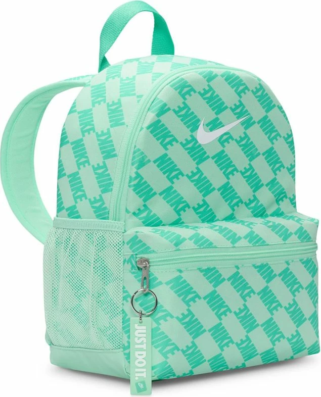 Çantë shpine mini Nike për femra dhe fëmijë, e gjelbër