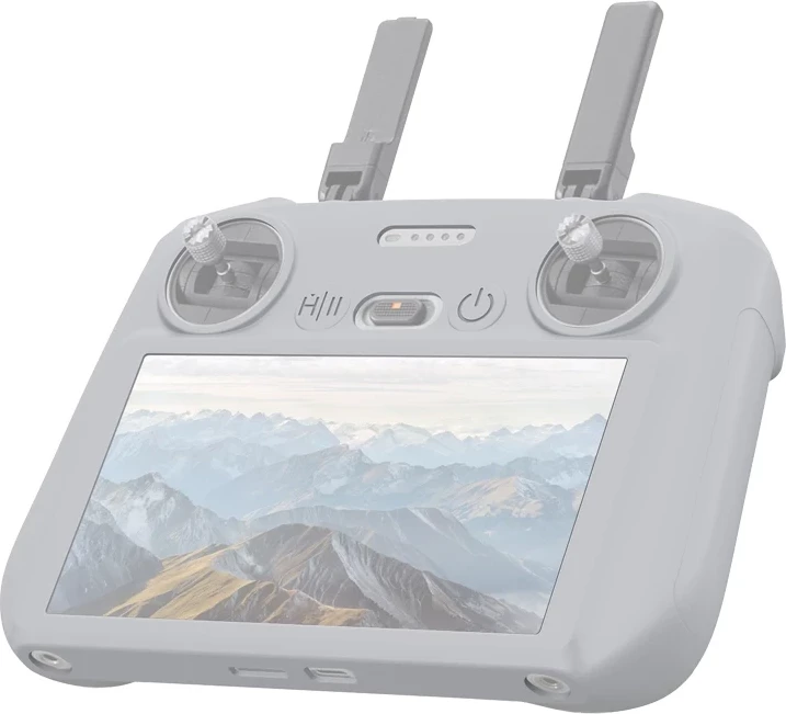 Mbështjellës silikoni Puluz PU888H për DJI RC 2, Gri