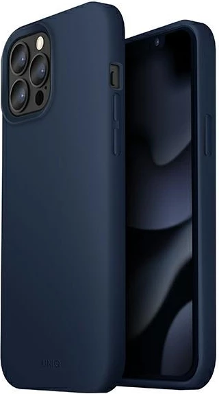 Mbështjellës UNIQ Lino për iPhone 13 / iPhone 13 Pro, Kaltër