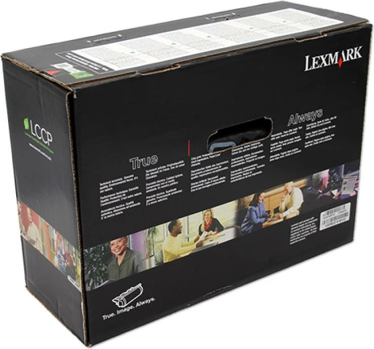 Toner Lexmark X654X31E, kapacitet i lartë, rendiment 36,000 faqe, i zi