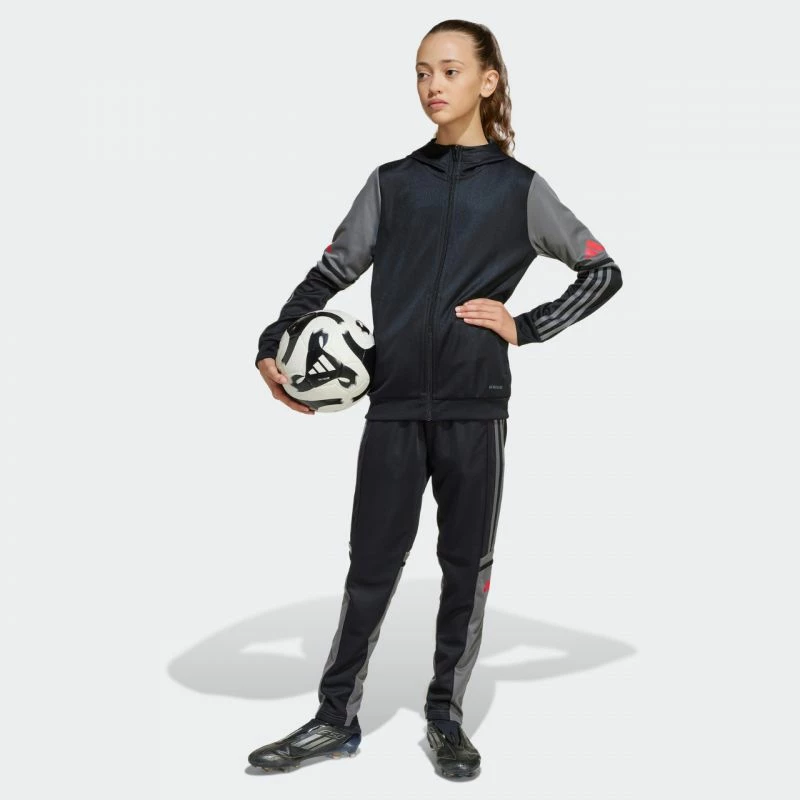 Duks për fëmijë adidas, i zi [Madhësia: 128 cm]
