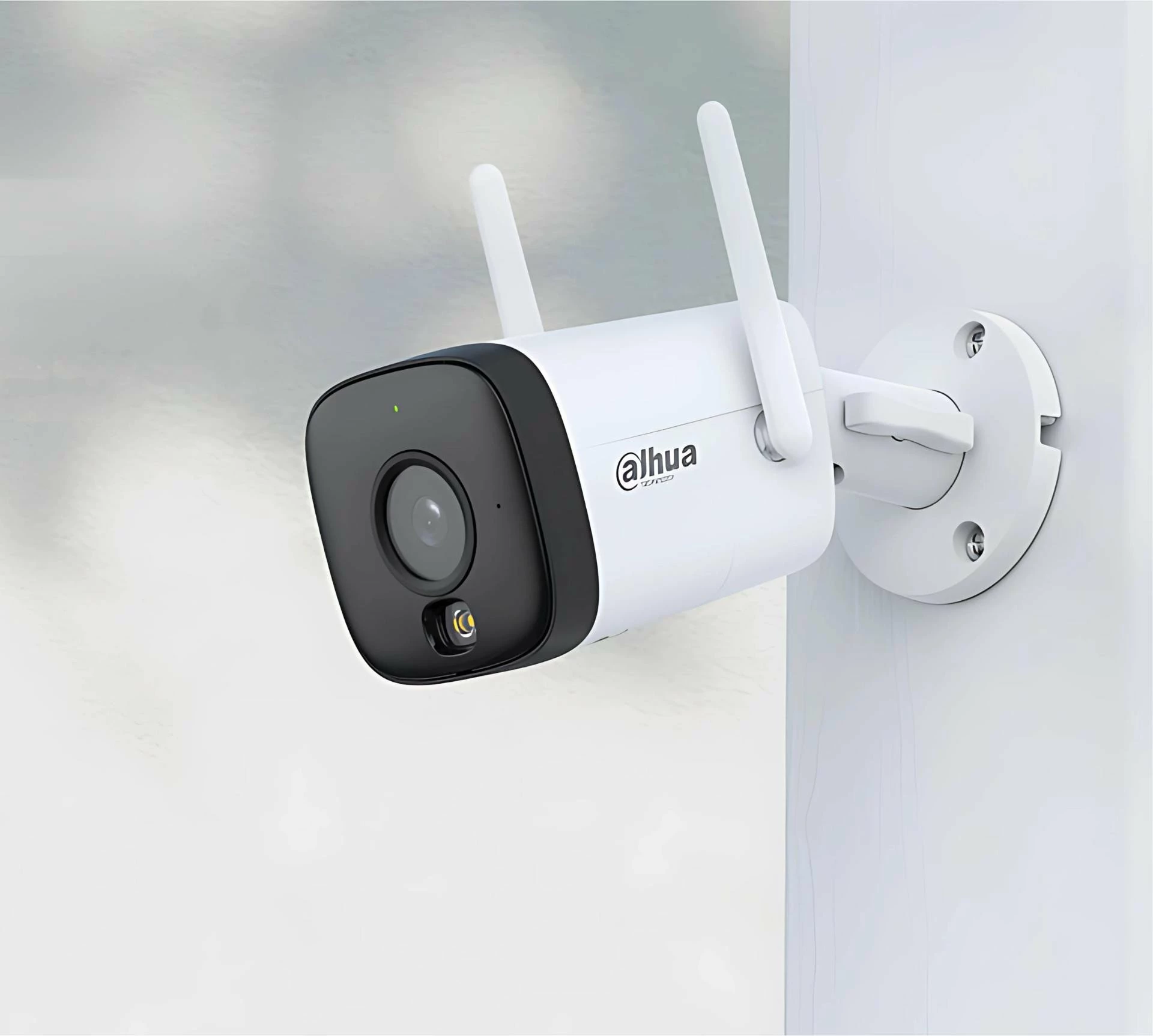 Kamerë IP Wi‑Fi Dahua IPC-HFW1539DTK1-SAW-IL-0280B 5MP lente 2.8mm IP67 IR/LED 30m, e bardhë