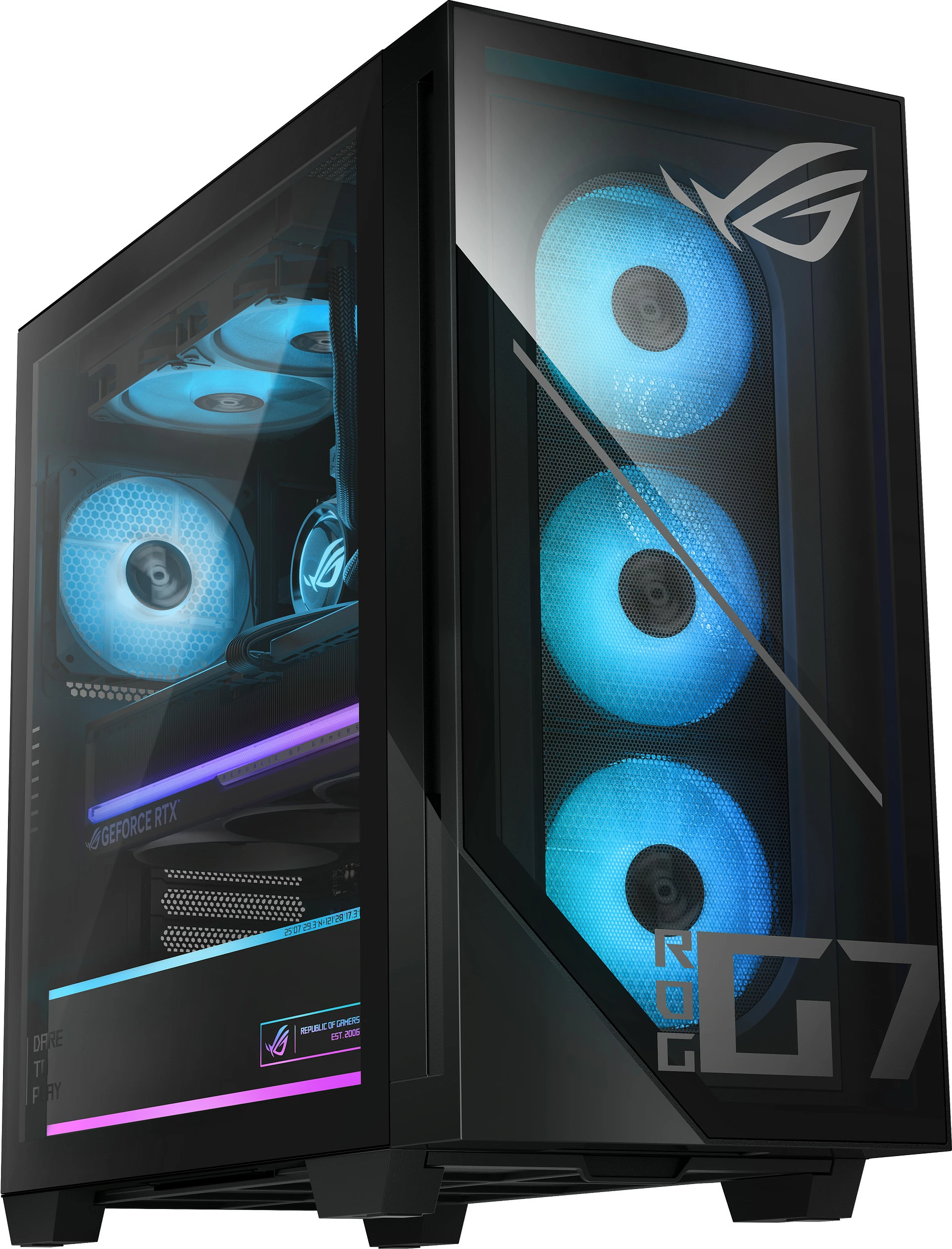Kompjuter gaming ASUS ROG G700TF-7265KF270W, Core Ultra 7 265KF, 64GB RAM, 2TB SSD, GeForce RTX 5080 16GB, Windows 11 Home, i zi