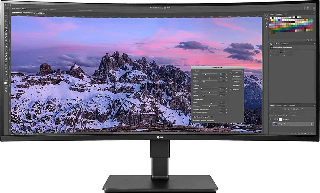 Monitor LG 35BN77CP-B, 35" UltraWide 3440x1440 (QHD), FreeSync, i zi