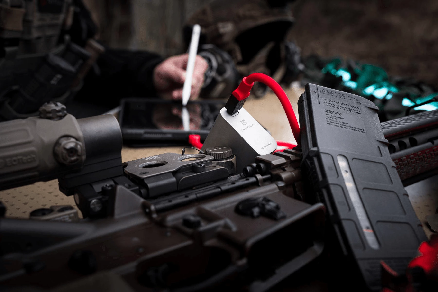 Powerbank Tactical EDC Brick 9600mAh 22.5W, gri, Limited Edition