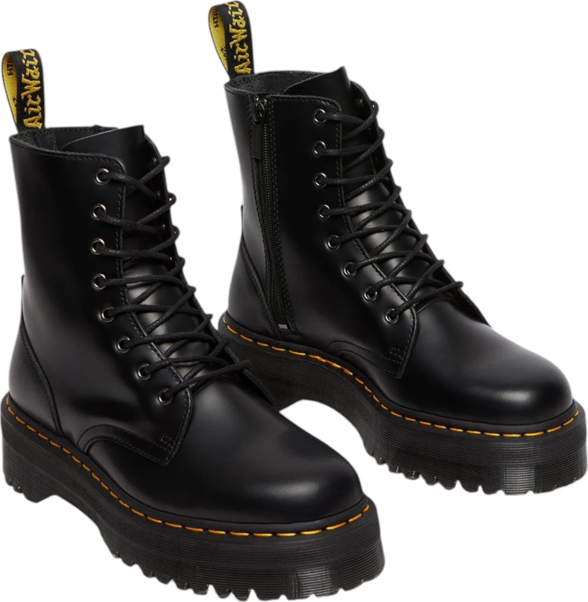 Çizme për femra Dr. Martens Jadon Polished Smooth 15265001, të zeza [Madhësia: 38]