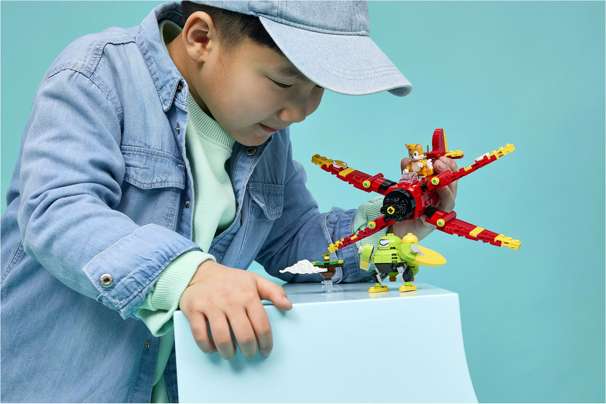 Set ndërtimi LEGO Sonic The Hedgehog 77119 Tails' Tornado-1, 310 copë, multicolor
