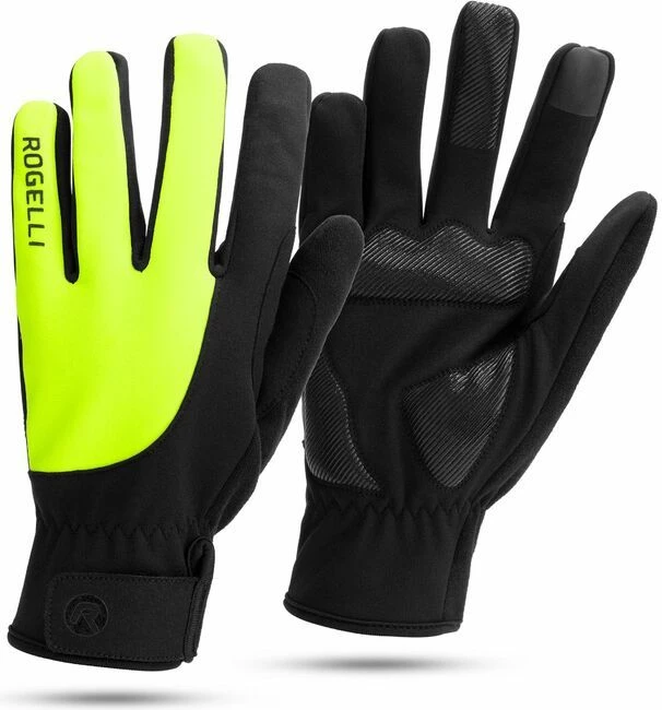 Doreza dimri Rogelli, unisex, të zeza-fluoreshente