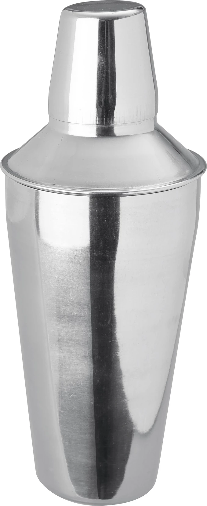 Shaker koktejli, Bar Up, 3-pjesësh, 0.75 L, Ø90 x 255 mm, çelik inox
