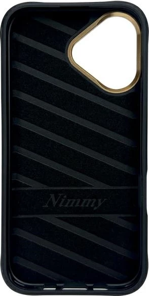 Mbështjellës Nimmy Cool&Cute 2.0 Monkey për iPhone 16 6.1", i zi, në kuti