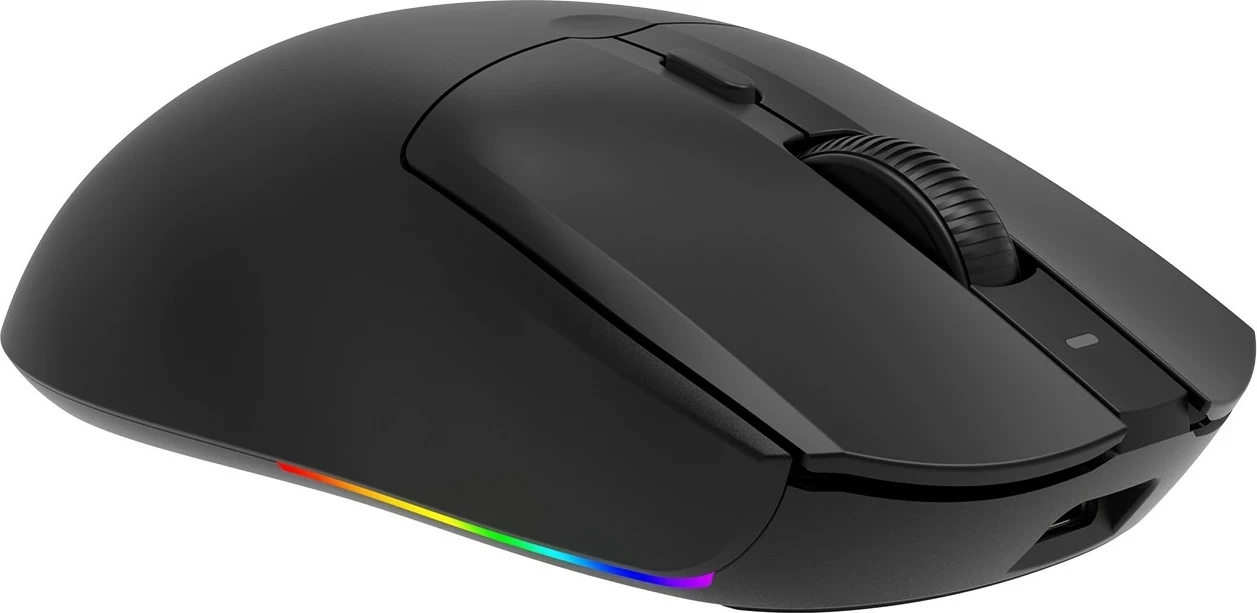 Maus pa kabllo Ajazz AJ139 V2 MC, 12000 DPI, stacion karikimi, e zezë