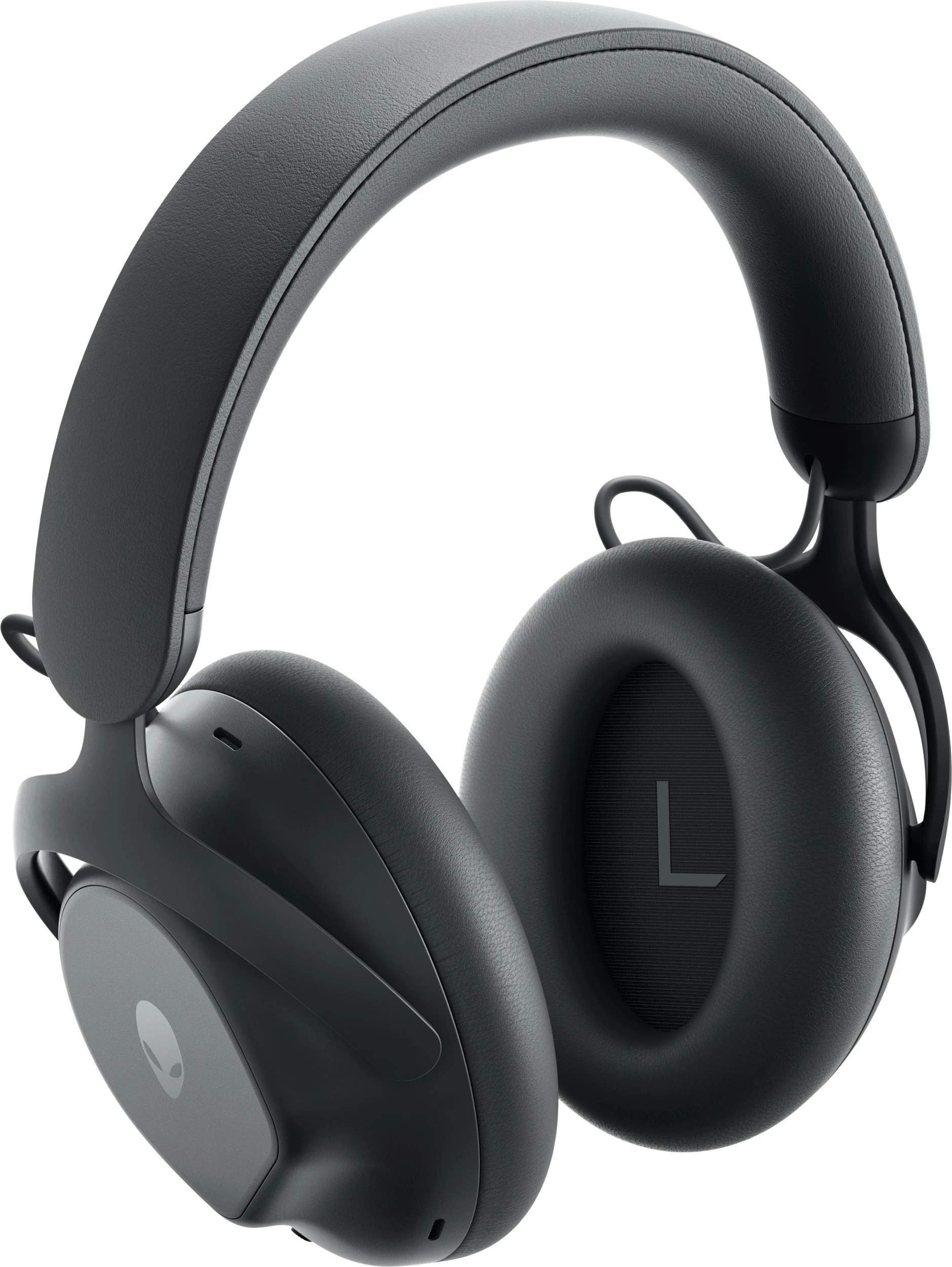 Kufje gaming Alienware PRO-HS-G-DEAM me mikrofon, wired/wireless, Bluetooth + USB Type-C, ANC, 50 mm, Dolby Atmos, zi