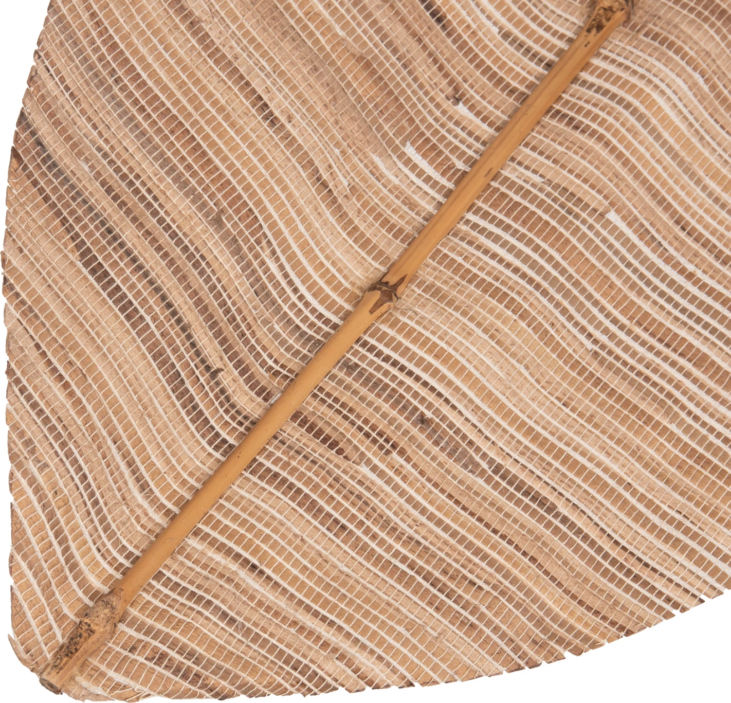 Gjethe dekorative, ngjyrë natyrale, FH7872, 32x200x3 cm