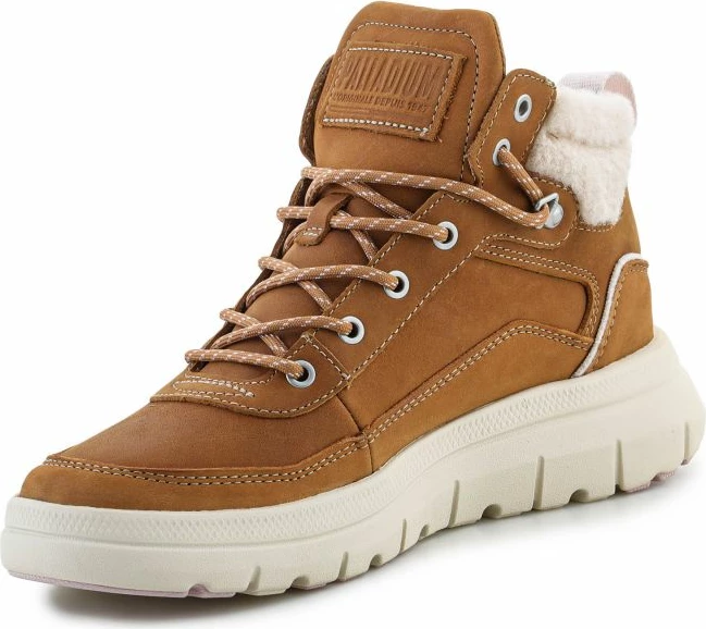 Këpucë femra Palladium, të kafta