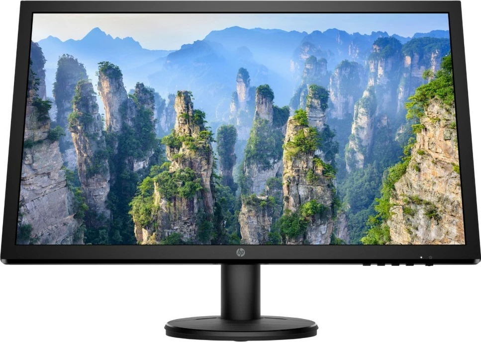 Monitor HP V24, 24 inç, TN, FHD, 75Hz, 5ms, HDMI, VGA, i zi