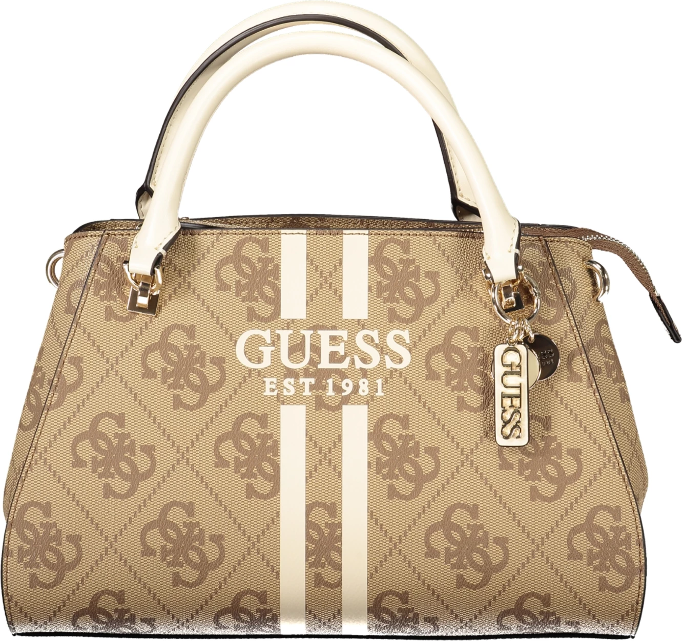 Çantë femra GUESS JEANS NOELLE II, beige