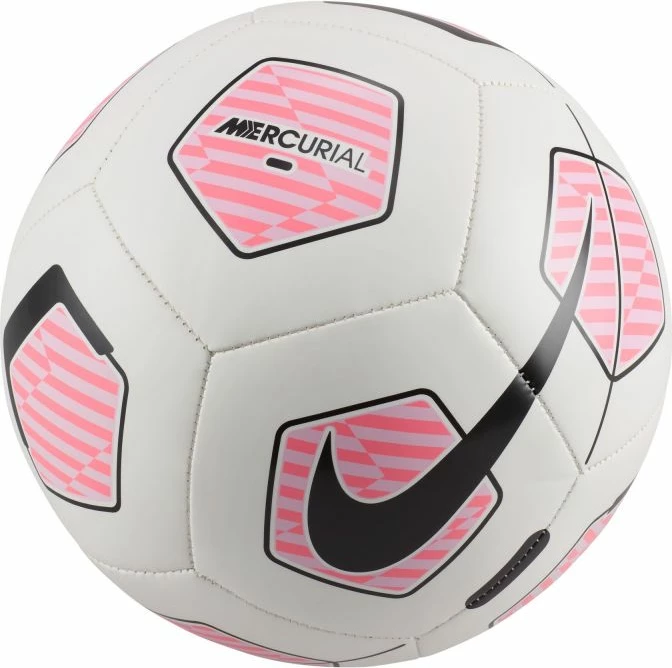 Top futbolli Nike, bardhë dhe rozë