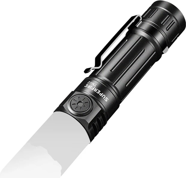 Elektrik dore Superfire TN02, 1800lm, USB-C, i zi