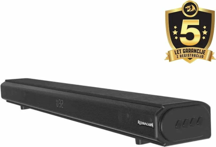 Soundbar Redragon Janna GS815, 60W, Bluetooth 5.0, HDMI/Optik/AUX/COAX, i zi