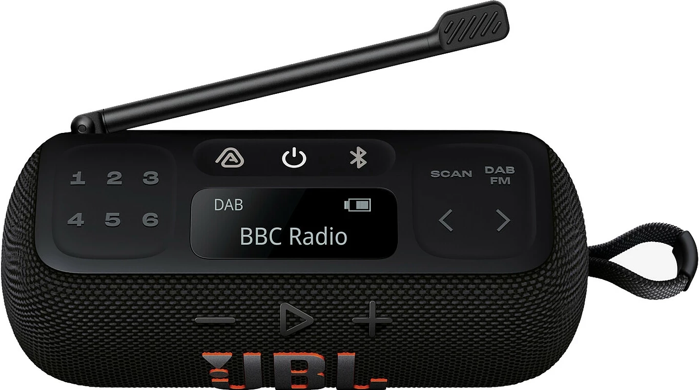 Altoparlant radio portativ JBL Tuner 3, Bluetooth 5.3, DAB/DAB+ & FM, IP68, 7 W, deri 15 orë, i zi