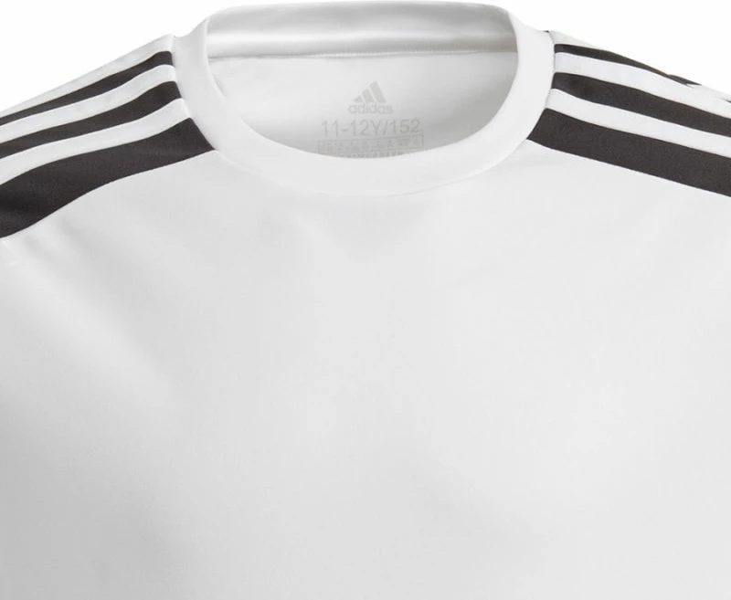 Fanellë futbolli për fëmijë adidas, e bardhë