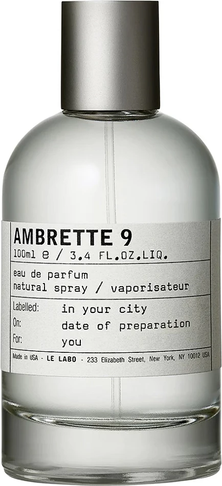 Eau de Parfum Le Labo Ambrette 9, 100ml