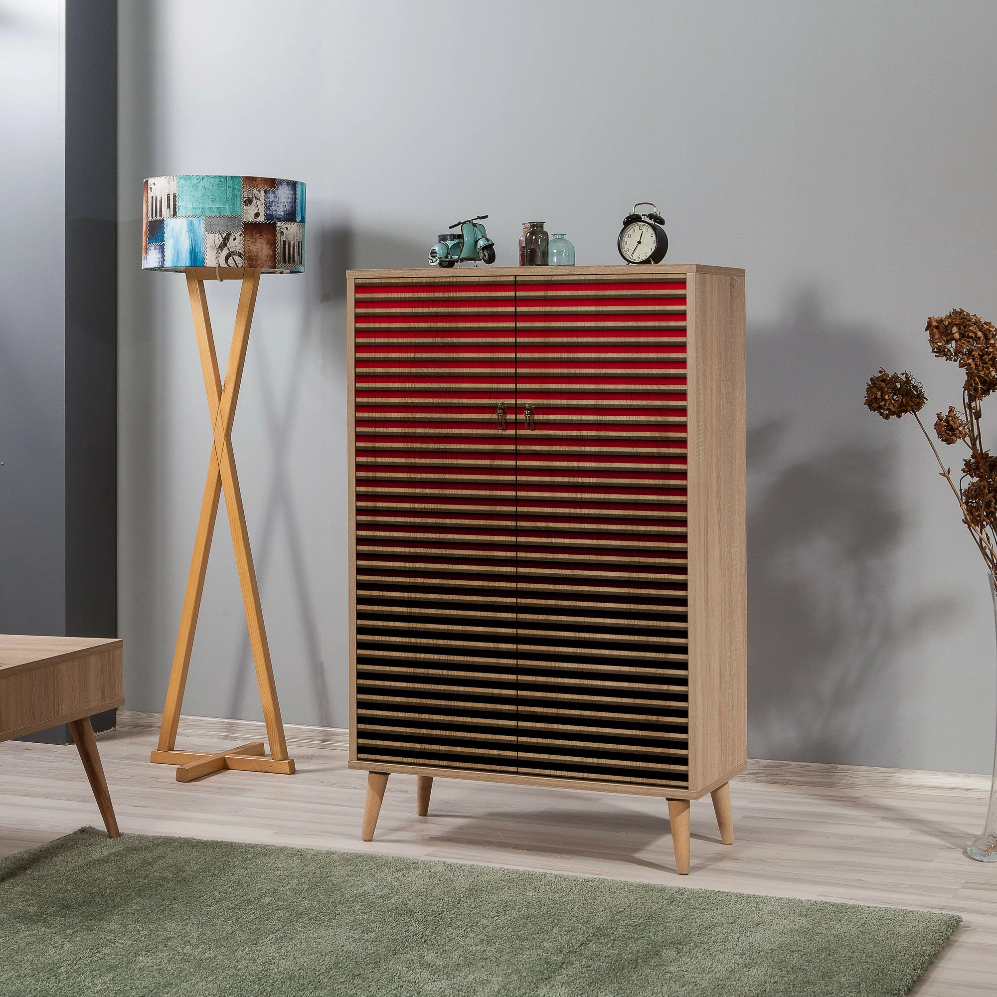 Dollap multifunksional Hanah Home Multibox-221, ngjyrë sonoma oak