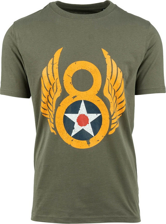 Bluzë T-Shirt Fostex Garments T-shirt Eighth Air Force