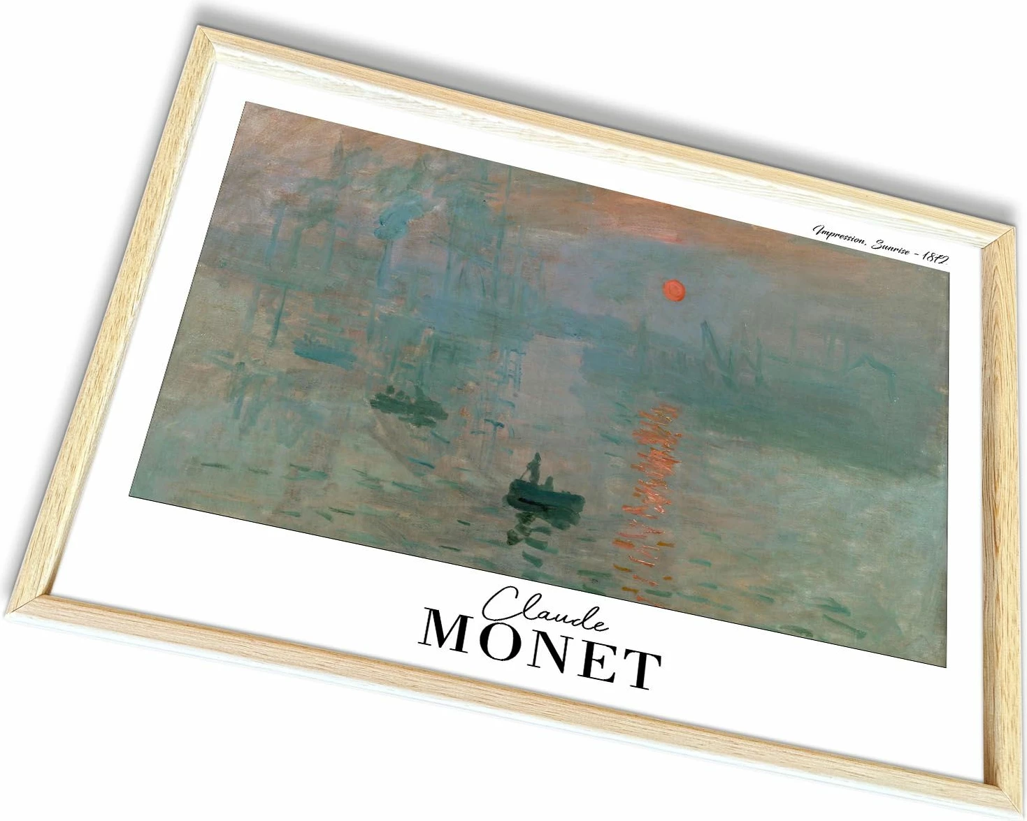 Pikturë dekorative me kornizë, Wallity, 4262AHSMONET-008
